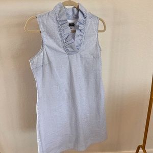 Sleeveless Striped Mini Dress